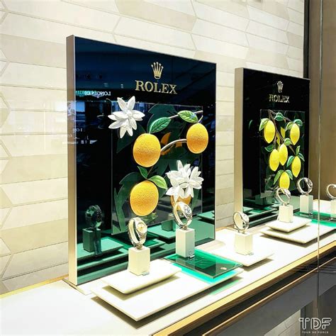 rolex window display|rolex mirror.